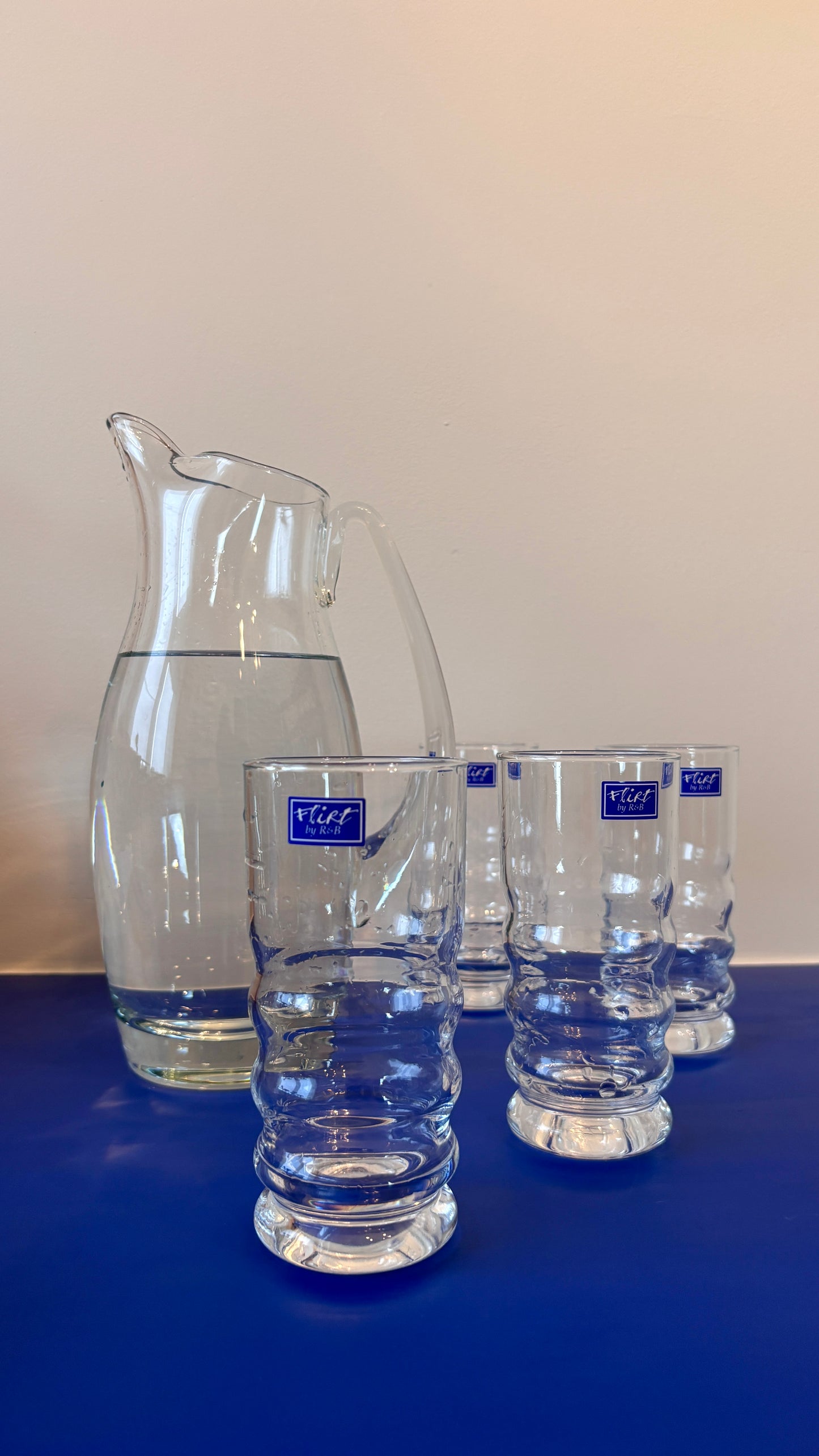 LONG DRINK RIBBLE GLASSES - set of 4