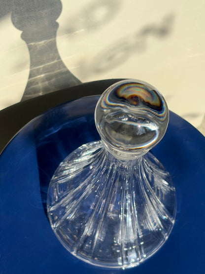 WHISKEY DECANTER WITH STOPPER