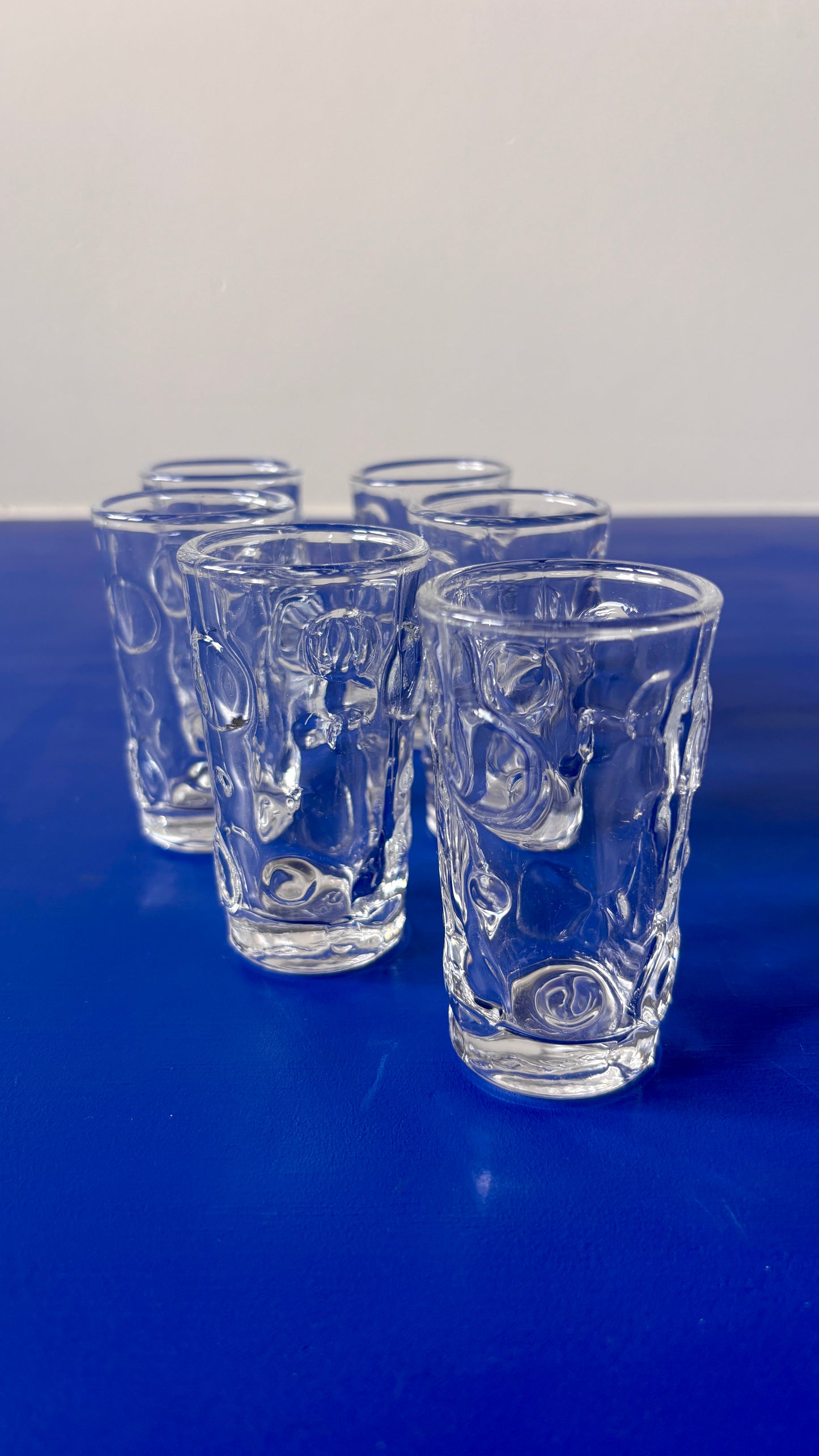 Bubble shot glasses - set of 6