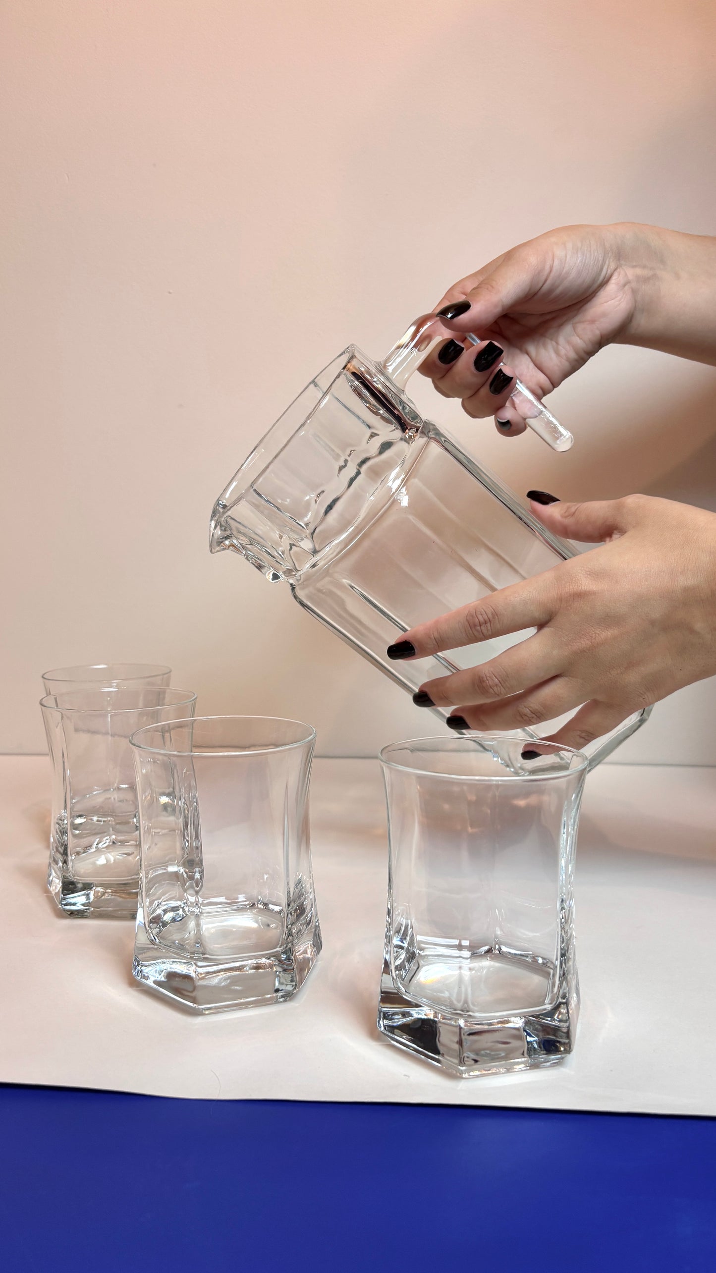 OCTIME FLARED GLASSES - set of 4