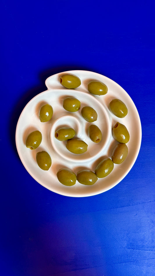 SWIRL OLIVE TRAY