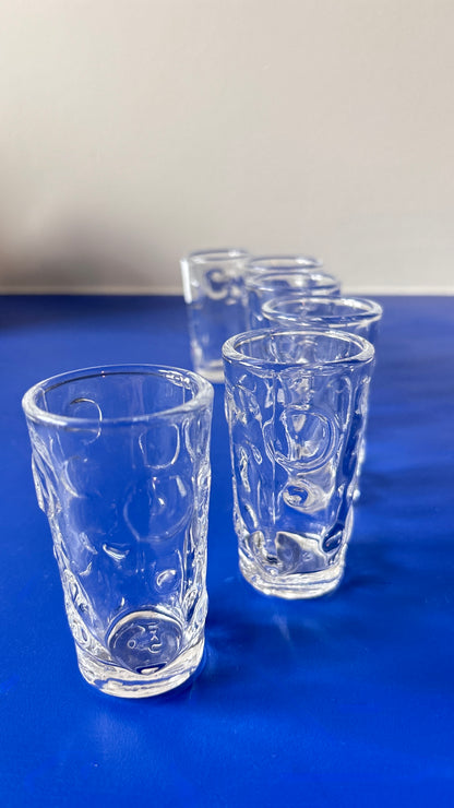 Bubble shot glasses - set of 6