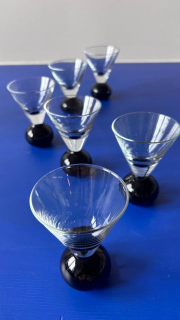 BALL SHOT GLASSES - set of 6