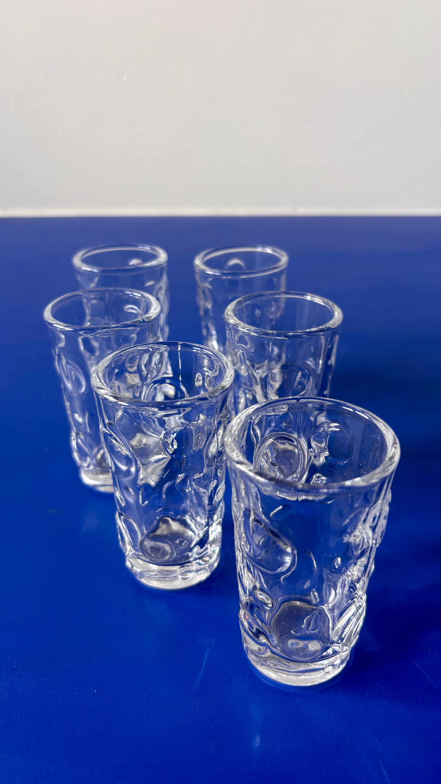 Bubble shot glasses - set of 6
