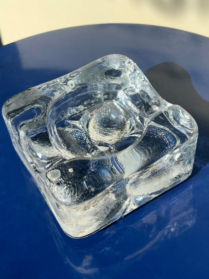 DIAMOND BLOCK ASHTRAY