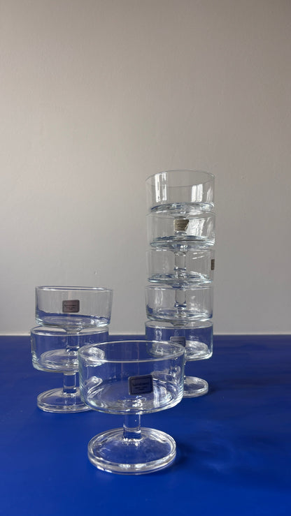 Luminarc Cavalier Clear Coupes