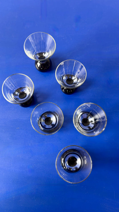 BALL SHOT GLASSES - set of 6