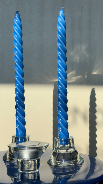 FLARED FLIP CANDLE HOLDERS - set of 2