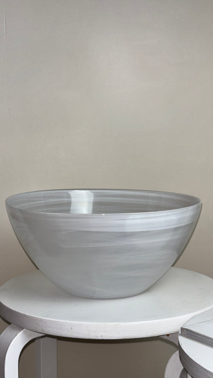 BOWL MARBLED GLASS