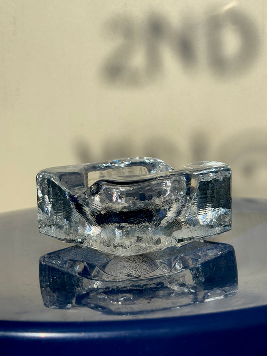 DIAMOND BLOCK ASHTRAY