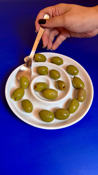SWIRL OLIVE TRAY
