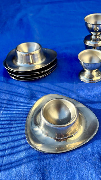 TRIANGLE EGG CUPS - set of 2