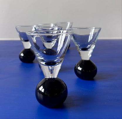 BALL SHOT GLASSES - set of 6