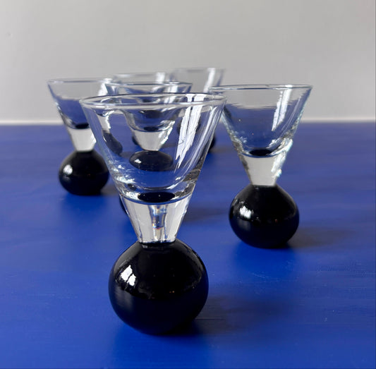 BALL SHOT GLASSES - set of 6